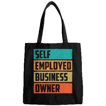 Discover Self Employed Business Owner Work Freelancer Boss Bags