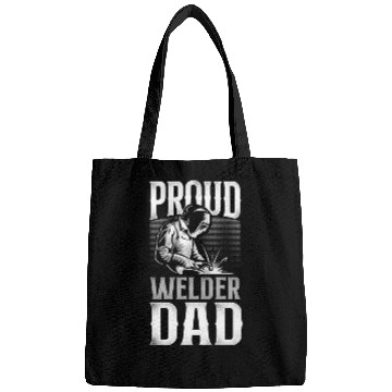 Discover Welder Welding Dad Father Vintage Bags