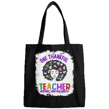 Discover One Thankful Teacher, Hispanic Heritage month Bags