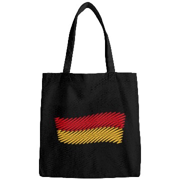 Discover National Flag Of Germany (Scribble) Bags