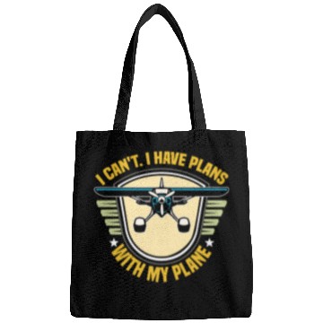 Discover Airline Pilot Pun Aircraft Plans With My Plane Bags