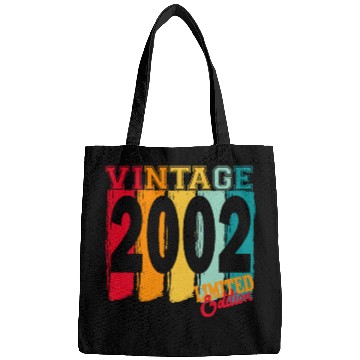 Discover Vintage 2002 Vintage Retro Birthday Bags