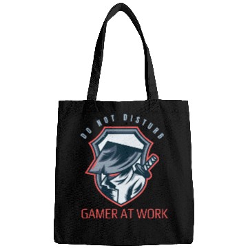 Discover Do Not Disturb Gamer At Work-Gaming Lover Bags