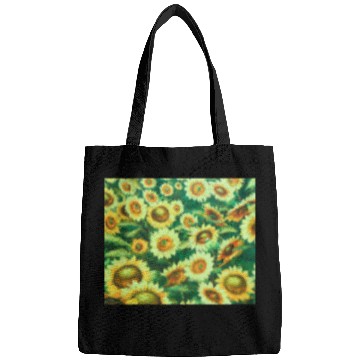 Discover Bright Sun Flower Field Bags