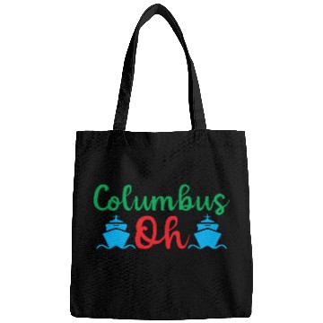Discover Happy Columbus Day classic Bags