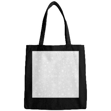 Discover Snowflakes Pattern Grey White Bags
