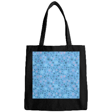 Discover Snowflakes Pattern Colorful Bags
