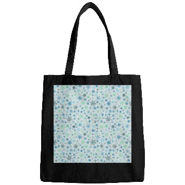 Discover Snowflakes Pattern Colorful Bags
