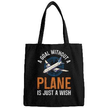 Discover Airline Pilot A Goal Without A Plane Aircraft Bags
