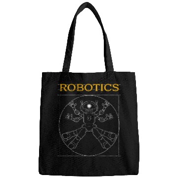 Discover Robotics Robot Vitruvian Man Bags