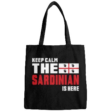 Discover Keep Calm Sardinia flag design Bags