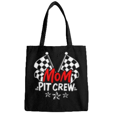 Discover Cool Mothers Day Car Racing Mama Mom Pit Crew Bags