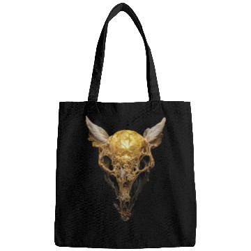 Discover Gold Skull horror Bags
