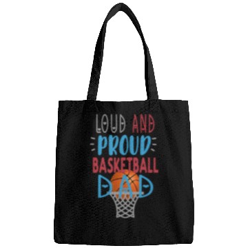 Discover Loud Proud Basketball Dad Bags