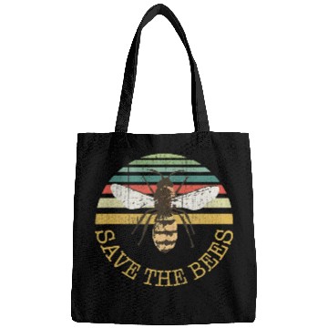 Discover Bee BeeKeeper Save the Bees Apiary Design Bags