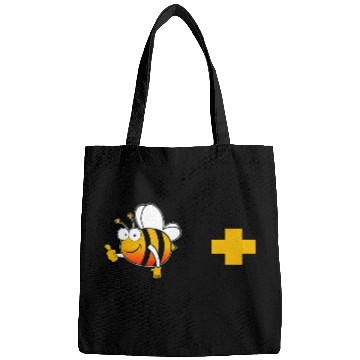 Discover Bee Positive Bee Lover Meme Bags