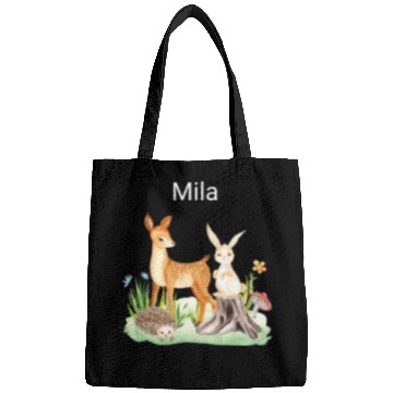Discover Animal deer rabbit hedgehog Mila Bags