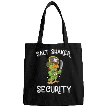 Discover Salt Shaker Security Pirate Parrot Animal Lover Bags