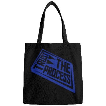 Discover trust the process quote Bags