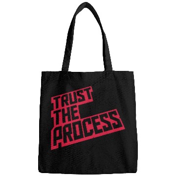 Discover trust the process quote Bags