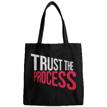 Discover trust the process quote Bags