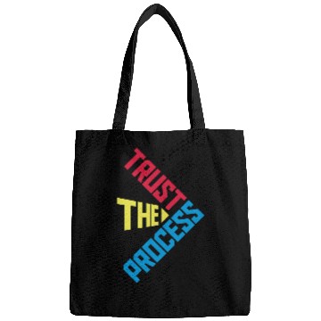 Discover trust the process quote Bags
