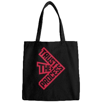 Discover trust the process quote Bags