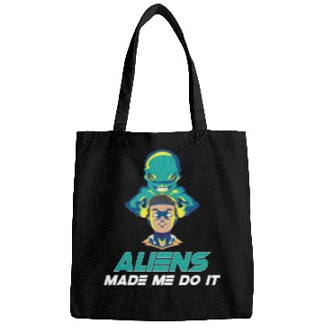 Discover Alien Extraterrestrial Area 51 UFO Space Geek Gift Bags
