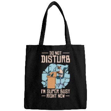 Discover Working Busy Cat Employee Cat Owner Worker Bags