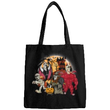 Discover Great Dane Vampire Mummy Evil Witch Halloween Bags