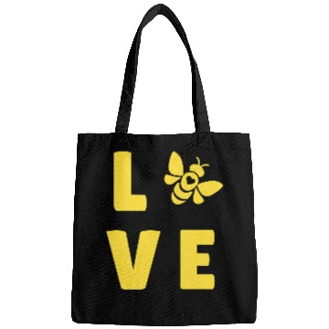 Discover I Love Bees Save The Bees Lover Beekeeper Pullover Bags