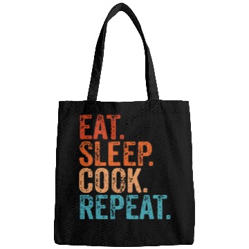 Discover Eat Sleep Cook Repeat Cooking Chef Culinary Lunch Bags