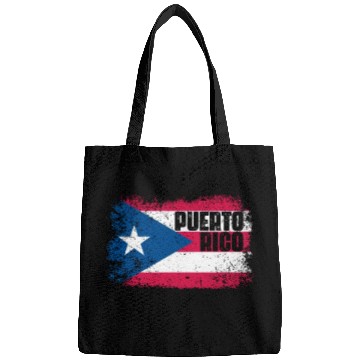 Discover Puerto Rico Flag Bags