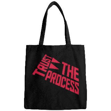 Discover trust the process quote Bags