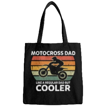 Discover Retro Motocross Dad Like A Regular Dad But Cooler Bags
