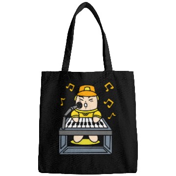 Discover Boy singing with electric piano Bags