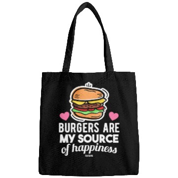 Discover unhealthy delicious fast food burger Bags