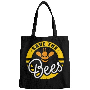 Discover Save The Bees Earth Lover Planet Beekeeper Beekeep Bags