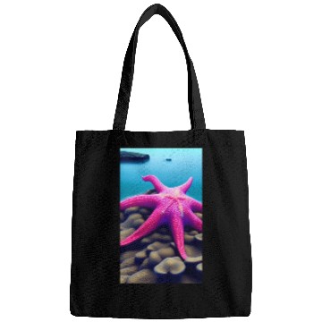 Discover Pink starfish Bags