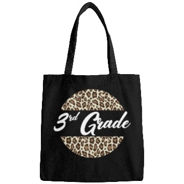 Discover 3rd Grade Cheetah Print School Teacher Student Bags