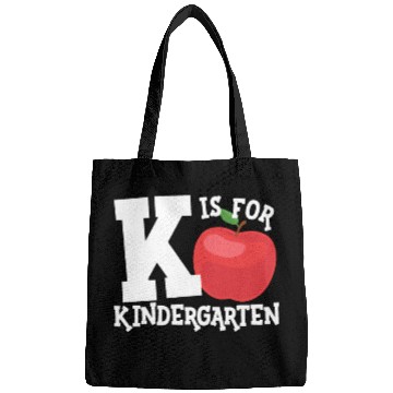 Discover K Is For Kindergarten Teacher Back To School Bags