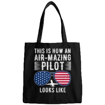 Discover Aircraft Pun Airmazing Pilot - Airline Pilot Bags