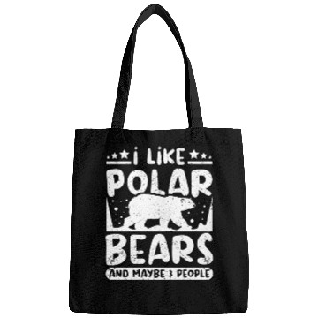Discover I like polar bears and maybe 3 people Bags