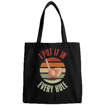 Discover I Put It In Every Hole Golf Funny Golf Gift Bags