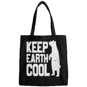 Discover Keep Earth Cool Earth Protect Polar Bear Animal Bags