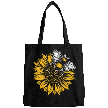 Discover Womens Bumblebee Sunflower Springtime Save The Bee Bags