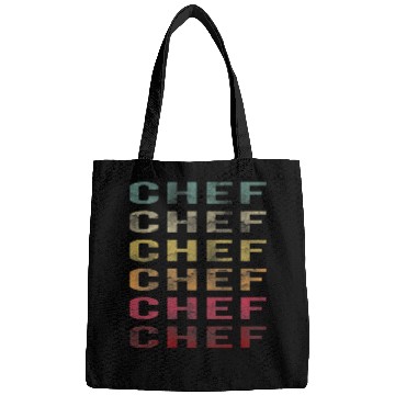 Discover Vintage Word Retro Distressed Chef Cooking Lover Bags