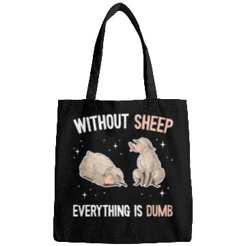 Discover Cute Lamb Saying - Farmer & Sheep Bags