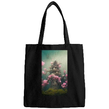 Discover Underwater Sakura Temple Bags