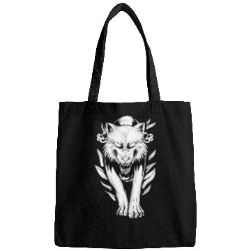 Discover Angry Demon Wolf Bags